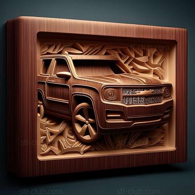 3D модель Chevrolet Tahoe (STL)